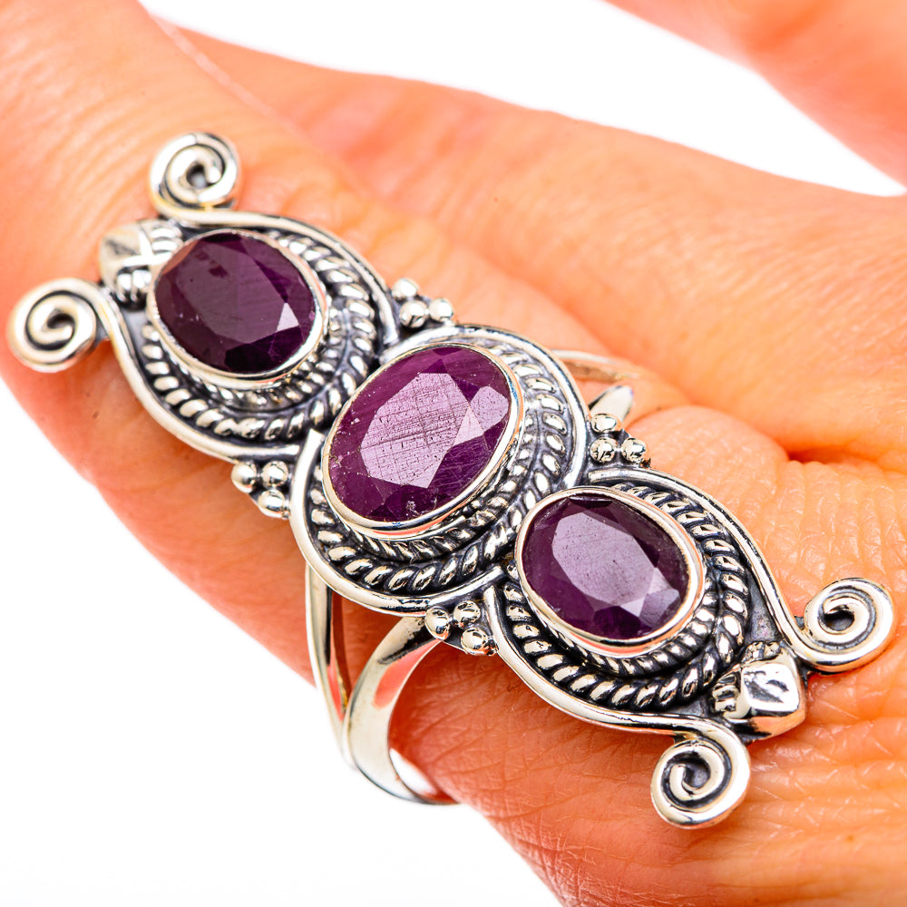 Ruby Rings handcrafted by Anasilvercos - RING98592