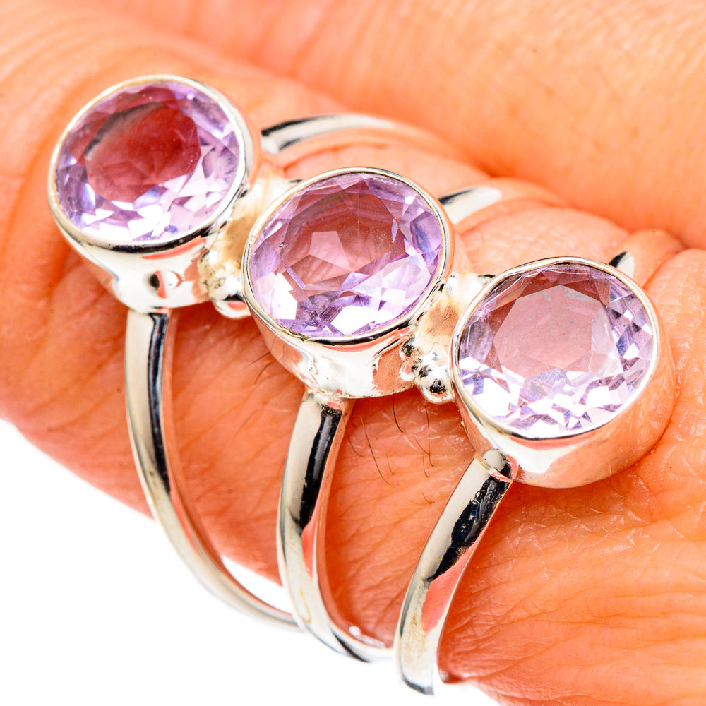 Amethyst Rings handcrafted by Anasilvercos - RING98596