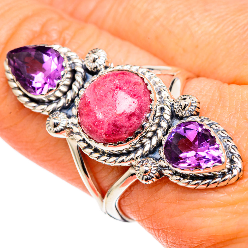 Rhodochrosite Rings handcrafted by Anasilvercos - RING98599