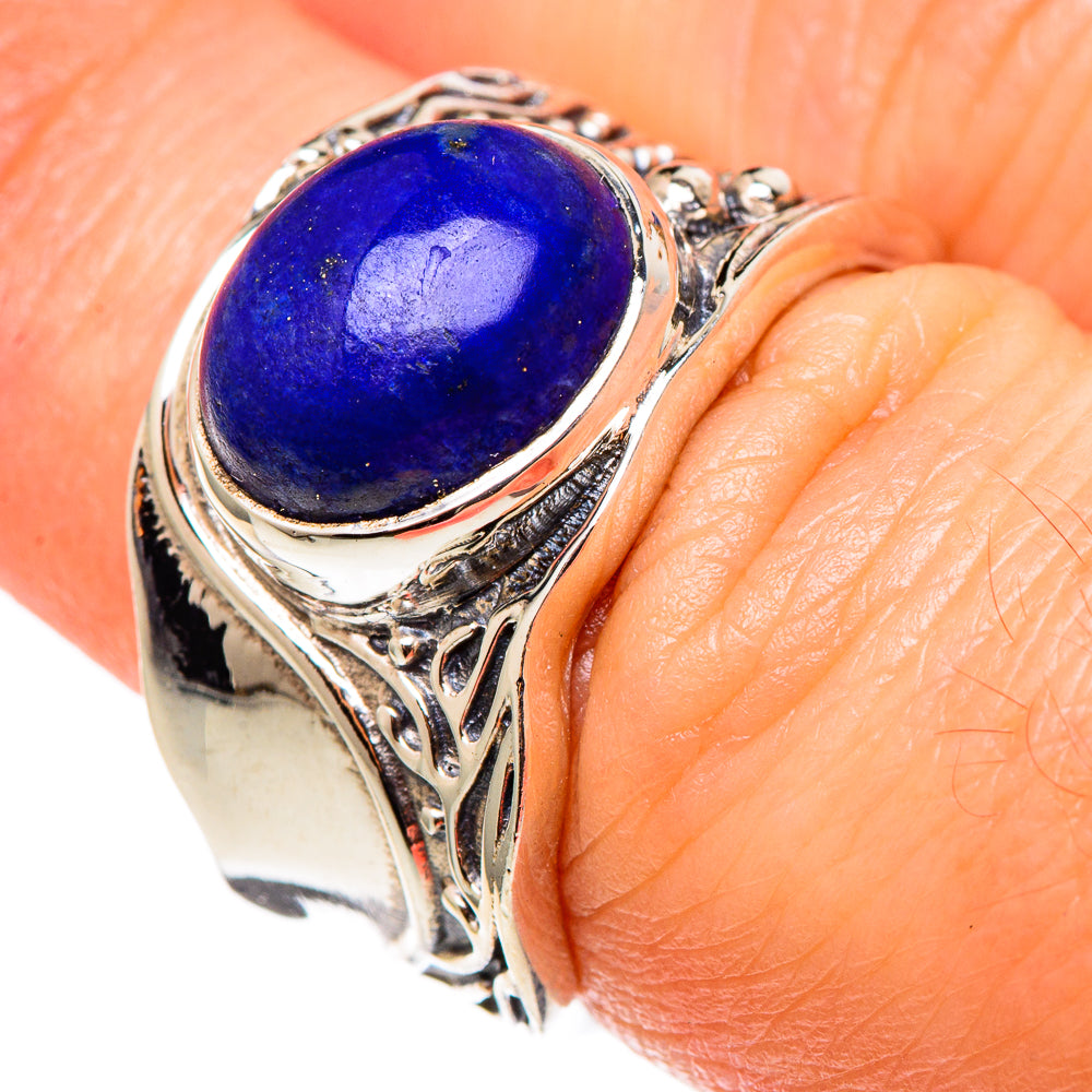 Lapis Lazuli Rings handcrafted by Anasilvercos - RING98605