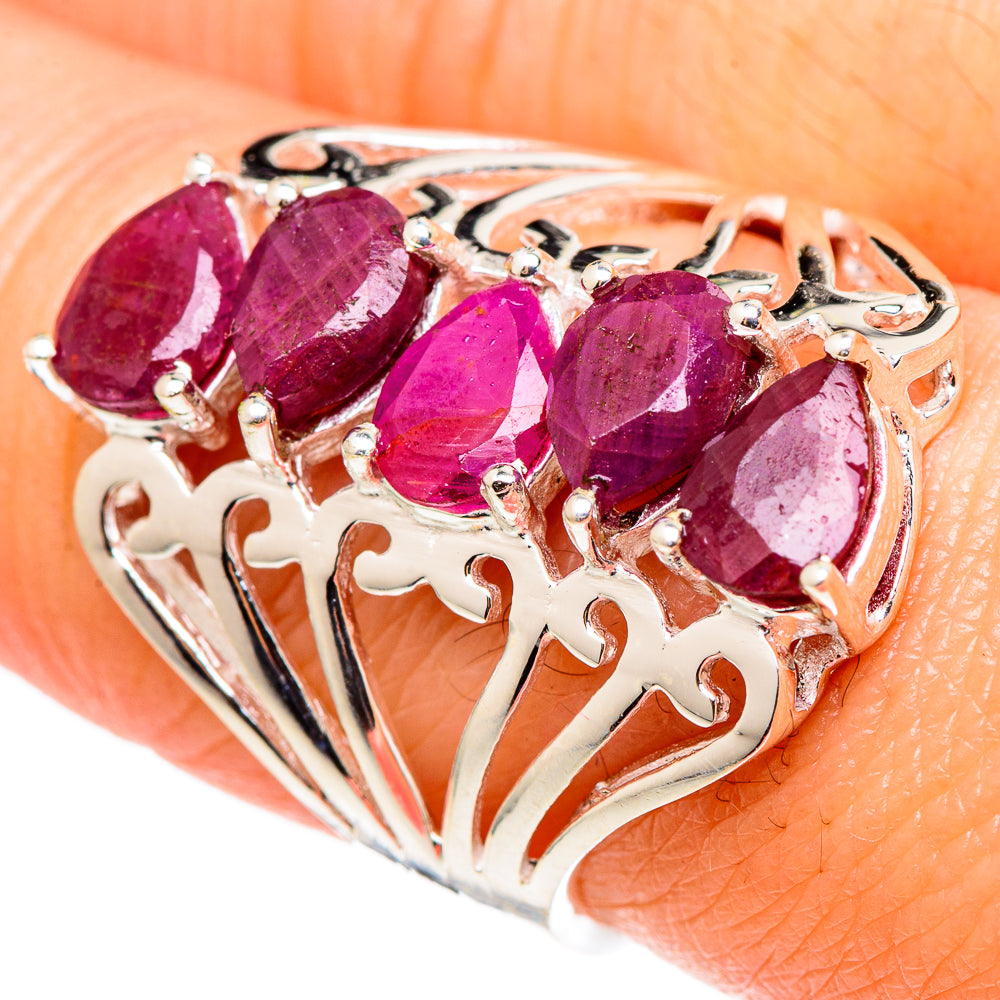 Ruby Rings handcrafted by Anasilvercos - RING98618