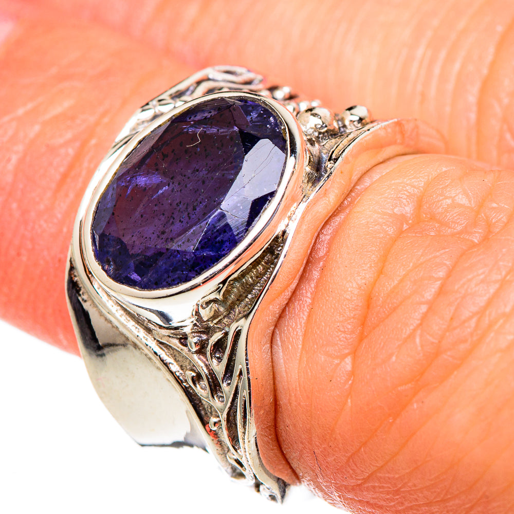 Violite Spinel Rings handcrafted by Anasilvercos - RING98628