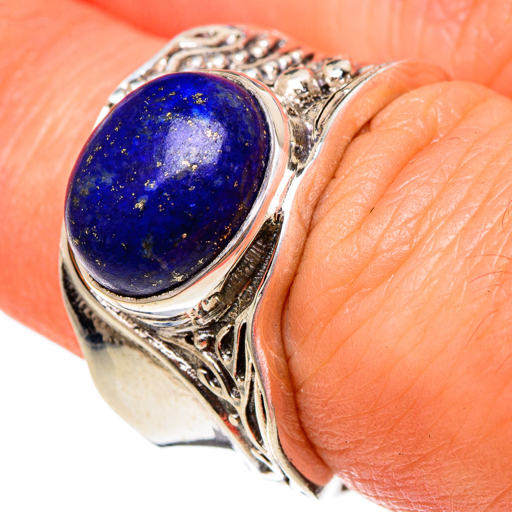 Lapis Lazuli Rings handcrafted by Anasilvercos - RING98646