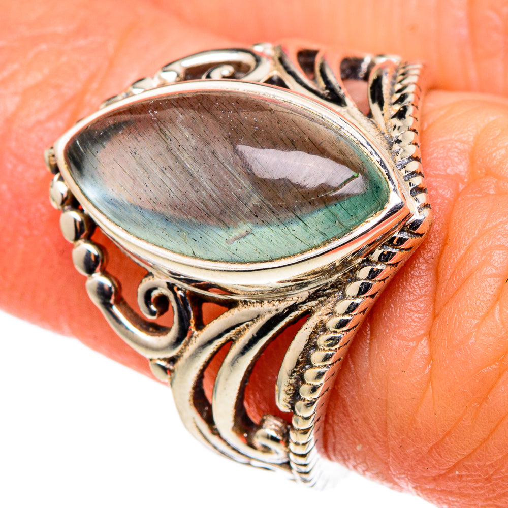 Aquamarine Rings handcrafted by Anasilvercos - RING98647