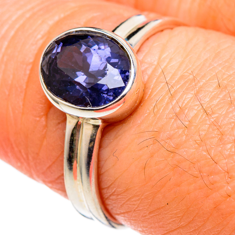 Violite Spinel Rings handcrafted by Anasilvercos - RING98648