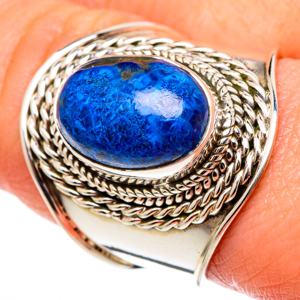 Shattuckite Rings handcrafted by Anasilvercos - RING98651