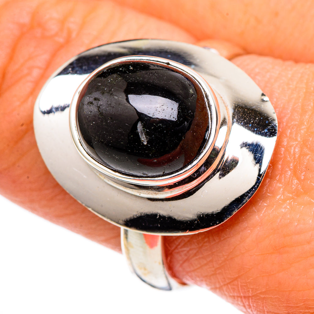 Black Onyx Rings handcrafted by Anasilvercos - RING98675