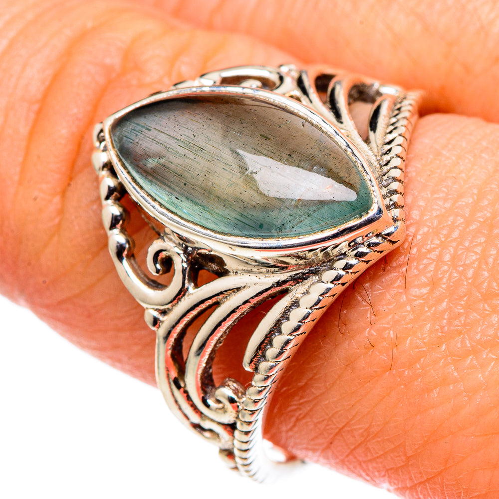 Aquamarine Rings handcrafted by Anasilvercos - RING98685