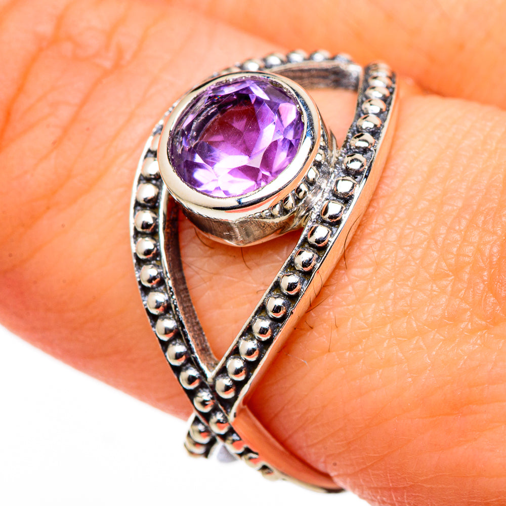 Amethyst Rings handcrafted by Anasilvercos - RING98706