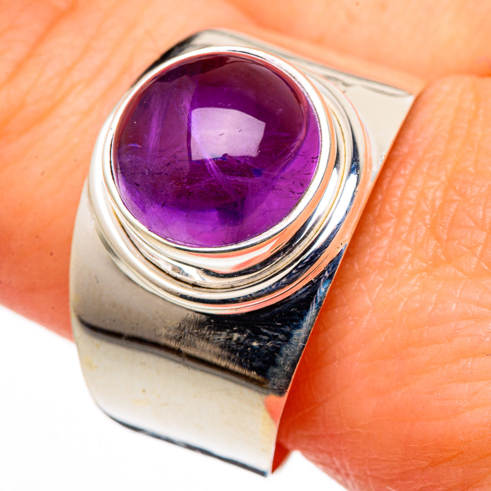 Amethyst Rings handcrafted by Anasilvercos - RING98707
