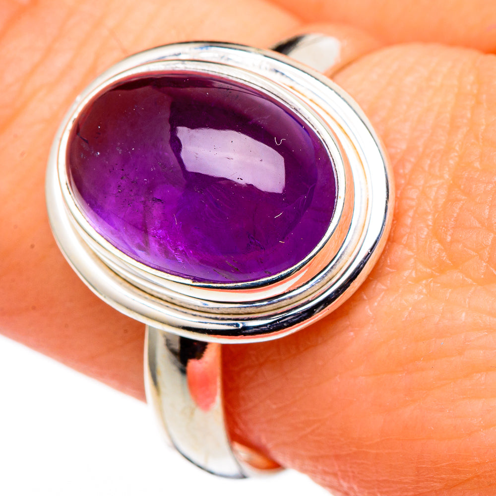 Amethyst Rings handcrafted by Anasilvercos - RING98708