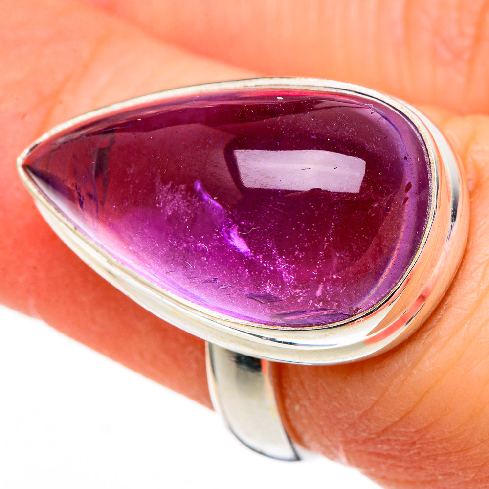 Amethyst Rings handcrafted by Anasilvercos - RING98709