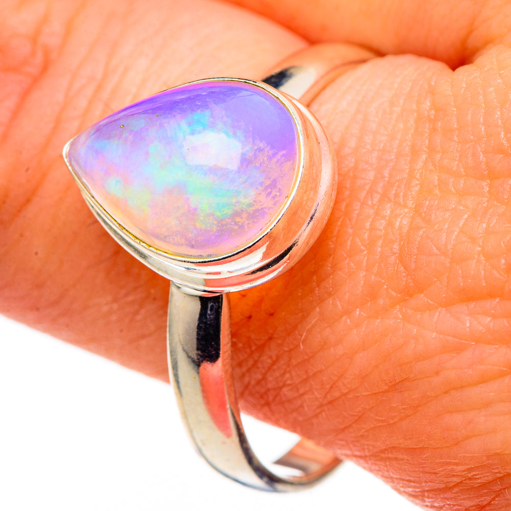Ethiopian Opal Rings handcrafted by Anasilvercos - RING98722