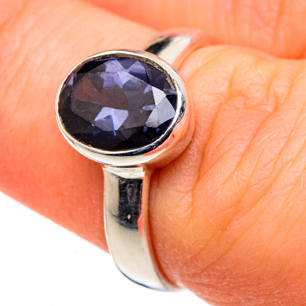 Violite Spinel Rings handcrafted by Anasilvercos - RING98727