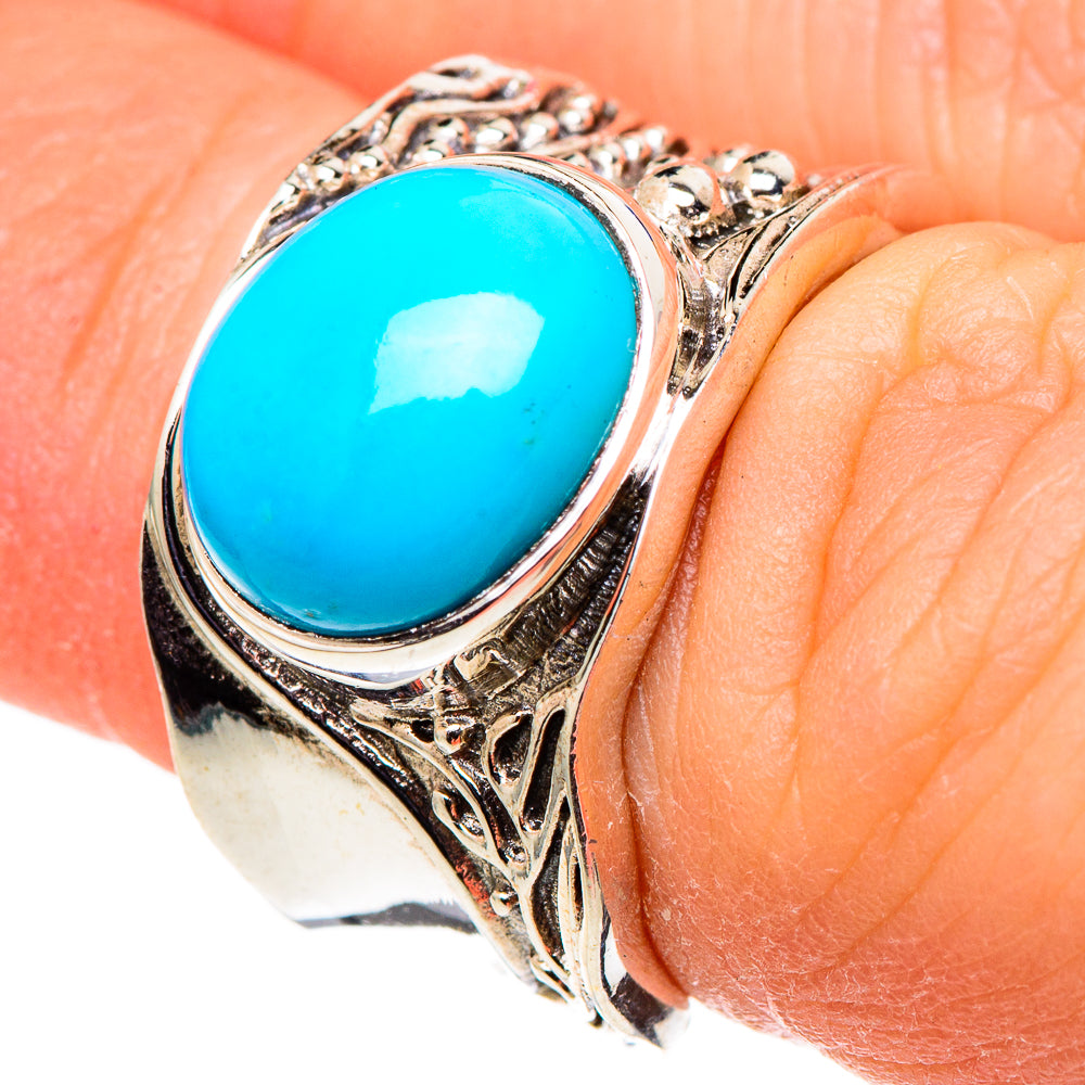 Larimar Rings handcrafted by Anasilvercos - RING98728