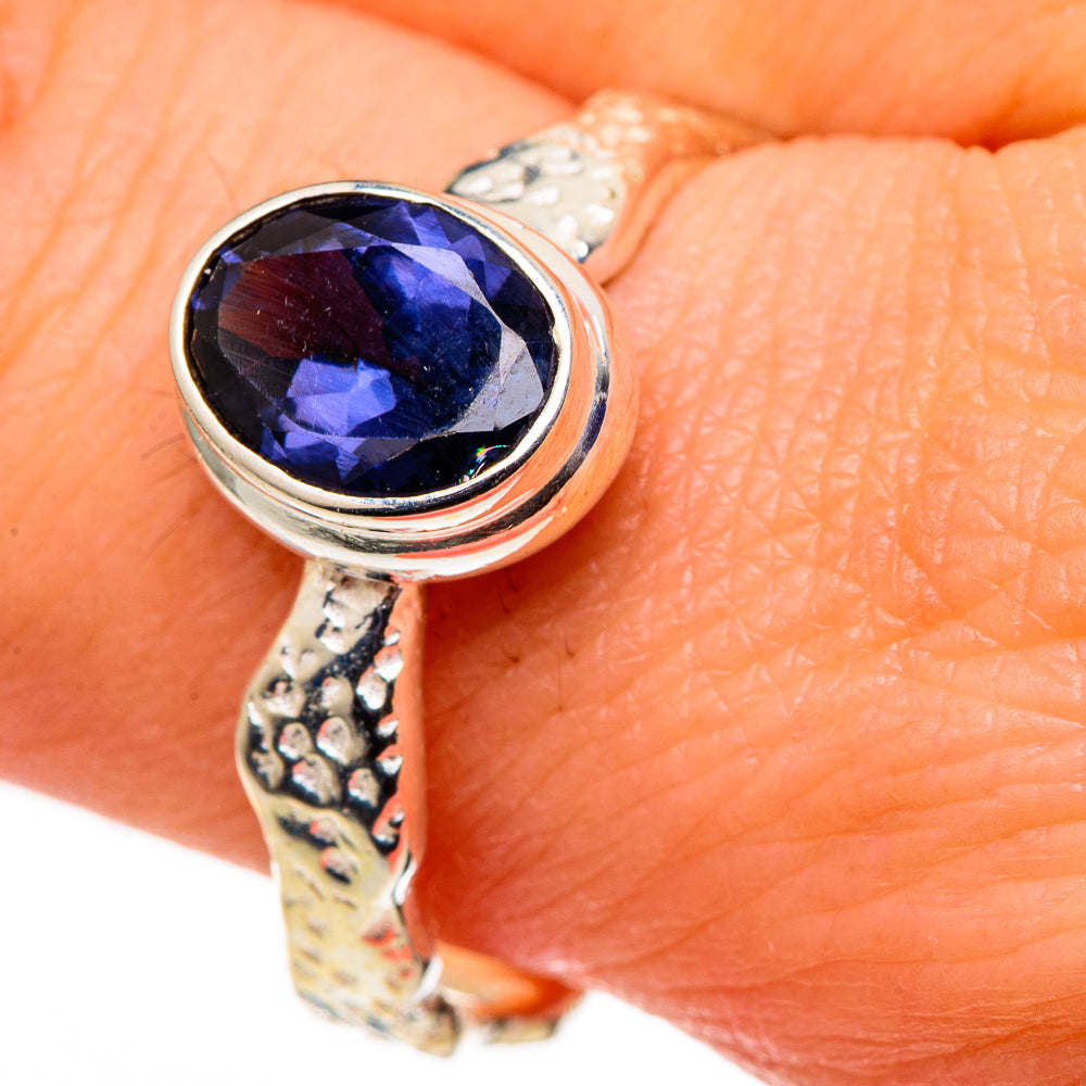Violite Spinel Rings handcrafted by Anasilvercos - RING98760