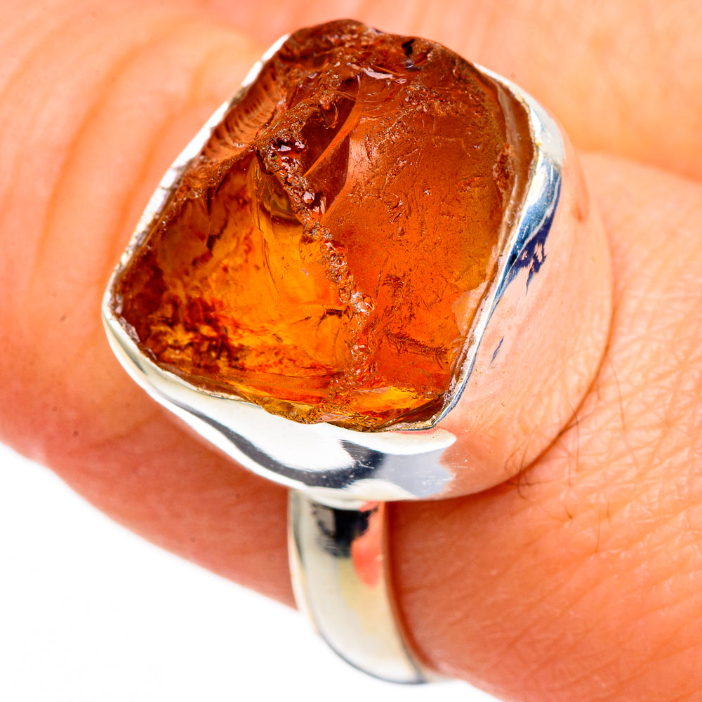 Citrine Rings handcrafted by Anasilvercos - RING98771