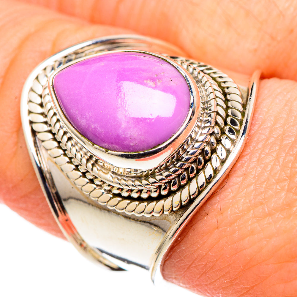 Phosphosiderite Rings handcrafted by Anasilvercos - RING98788