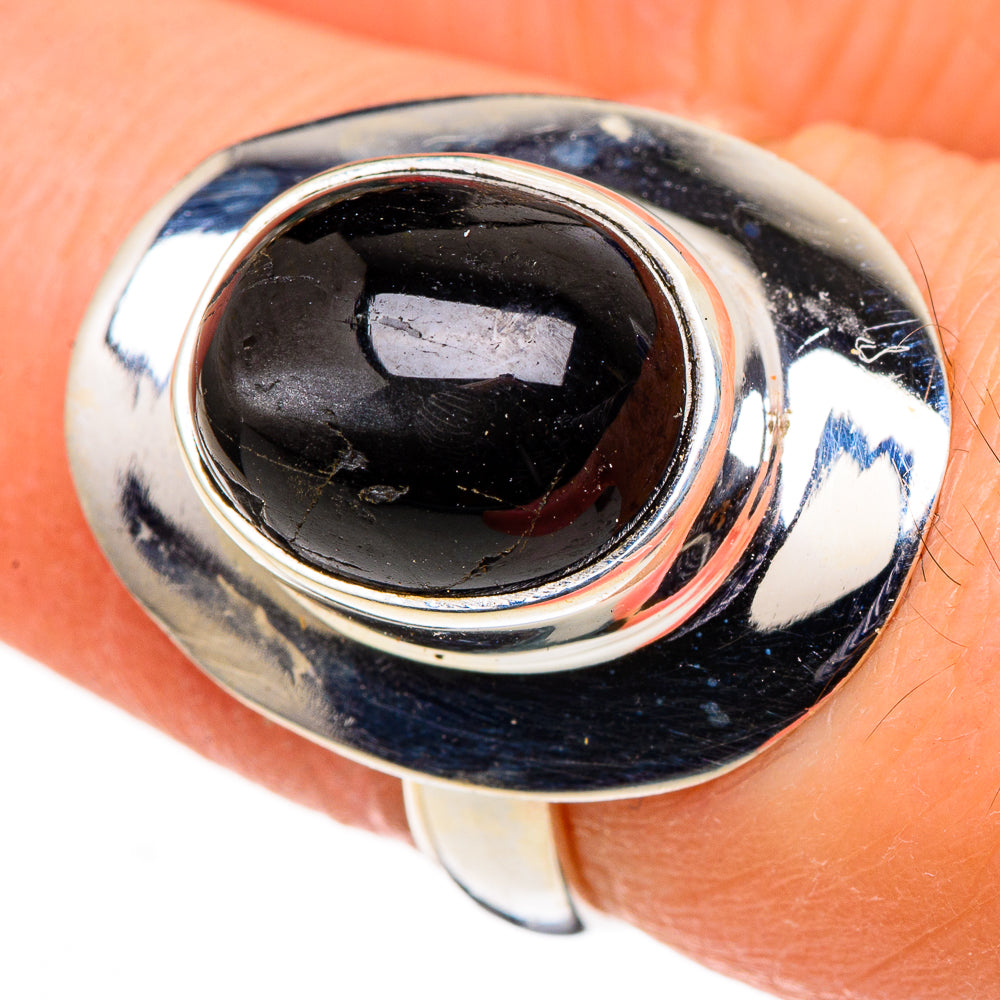 Black Onyx Rings handcrafted by Anasilvercos - RING98789