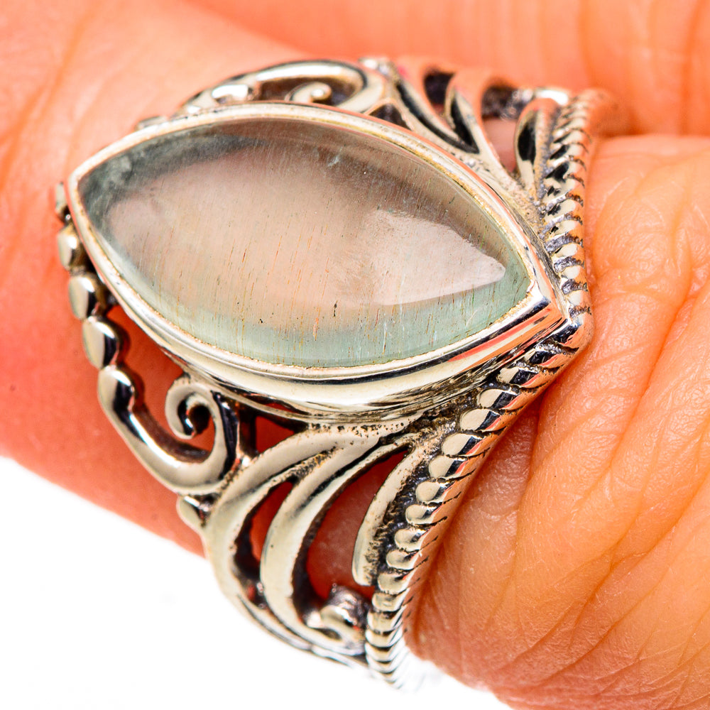 Aquamarine Rings handcrafted by Anasilvercos - RING98800