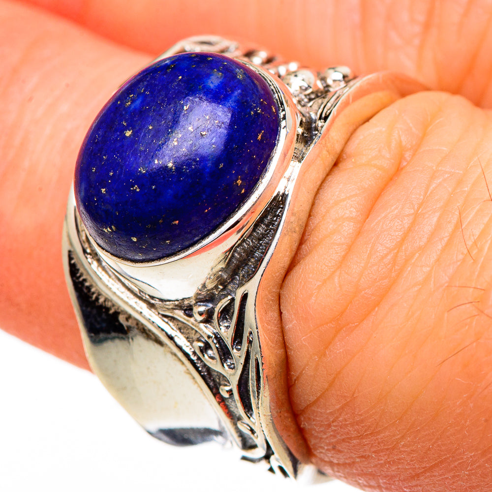 Lapis Lazuli Rings handcrafted by Anasilvercos - RING98802