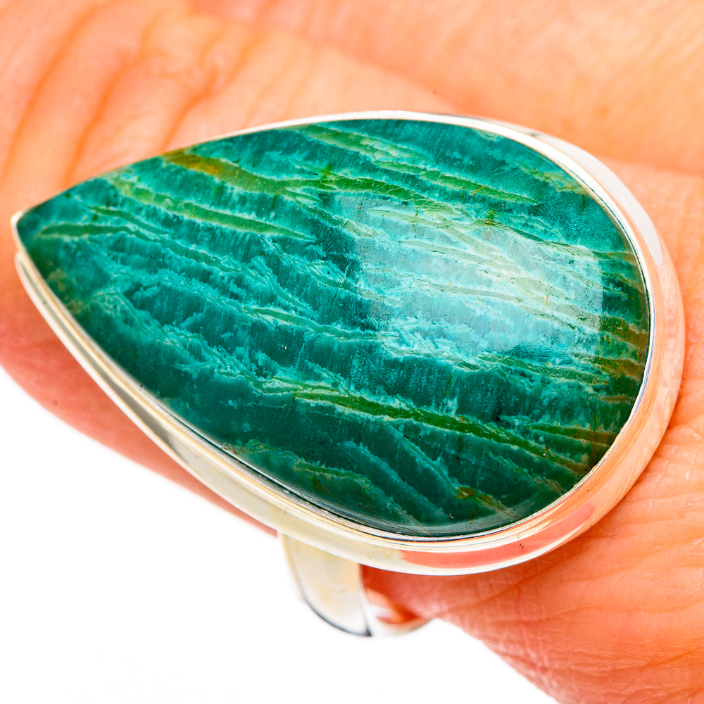 Amazonite Rings handcrafted by Anasilvercos - RING98811