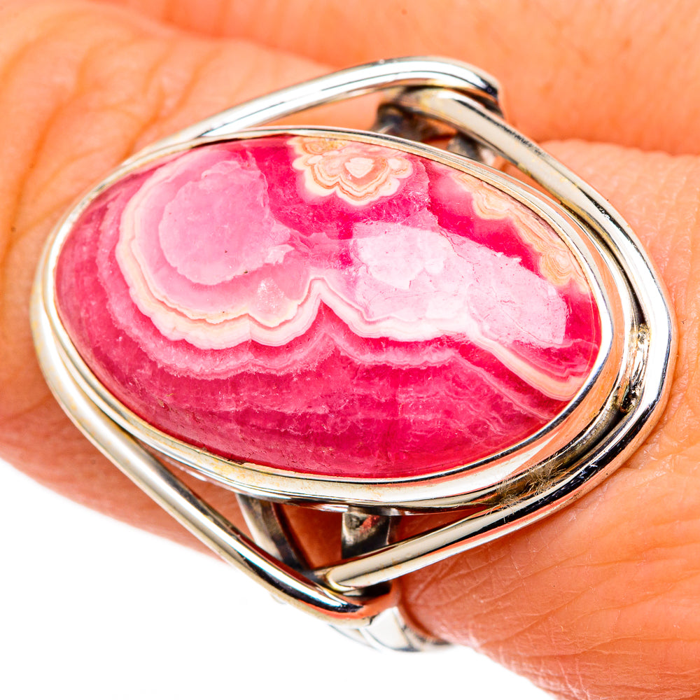 Rhodochrosite Rings handcrafted by Anasilvercos - RING98828
