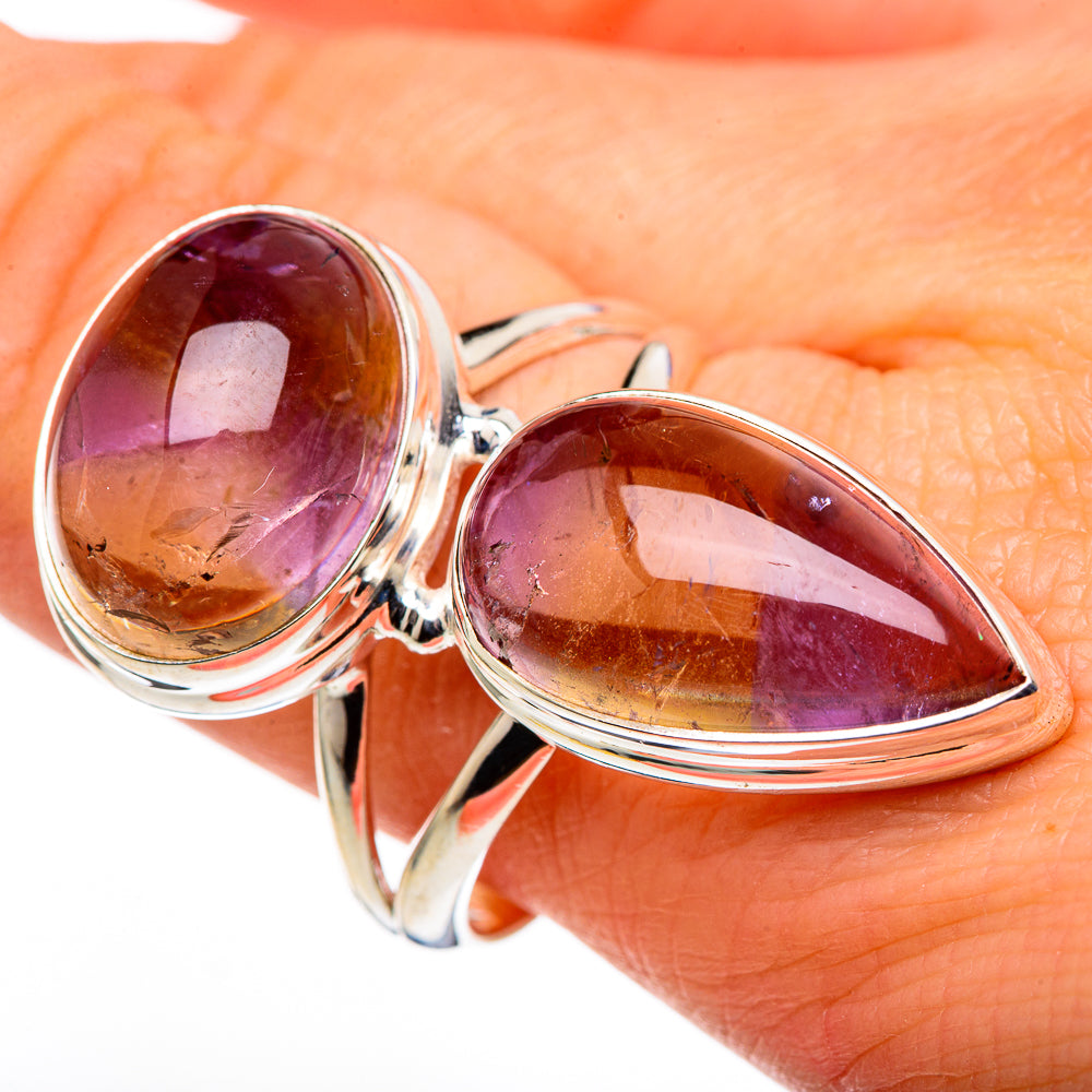 Ametrine Rings handcrafted by Anasilvercos - RING98830
