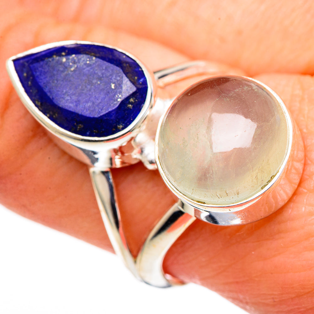 Prehnite Rings handcrafted by Anasilvercos - RING98841