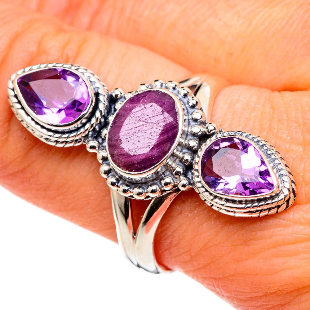 Ruby Rings handcrafted by Anasilvercos - RING98847
