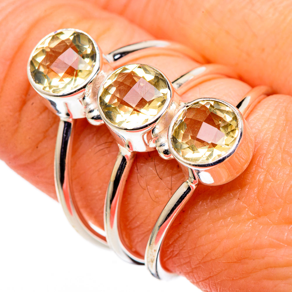 Citrine Rings handcrafted by Anasilvercos - RING98848
