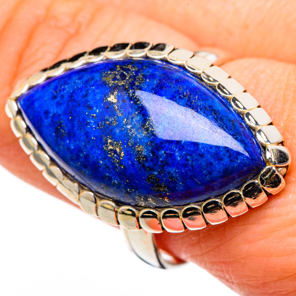 Lapis Lazuli Rings handcrafted by Anasilvercos - RING98856