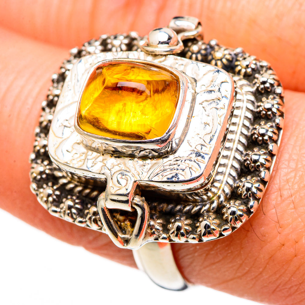 Citrine Rings handcrafted by Anasilvercos - RING98871