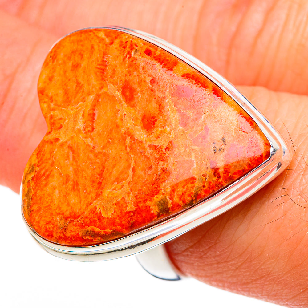 Sponge Coral Rings handcrafted by Anasilvercos - RING98872