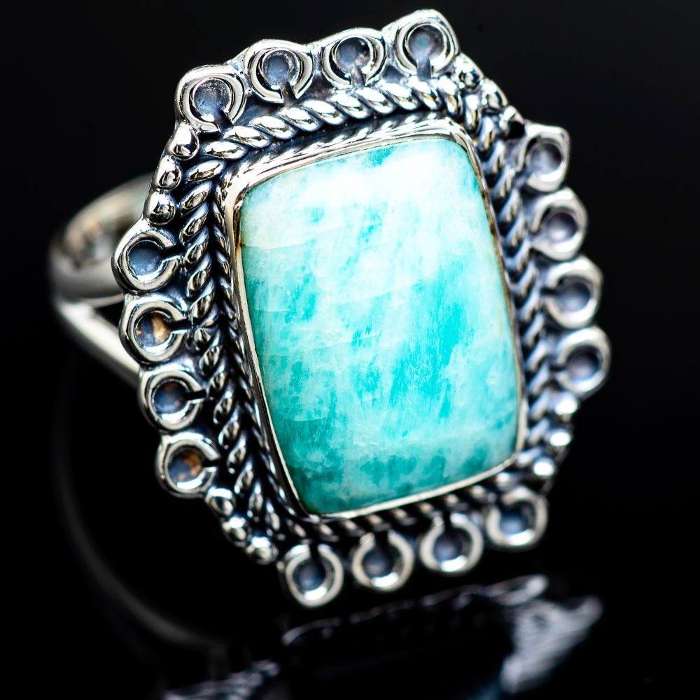 Larimar Rings handcrafted by Anasilvercos - RING988730