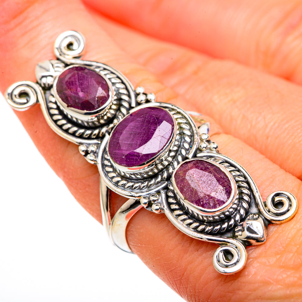 Ruby Rings handcrafted by Anasilvercos - RING98875