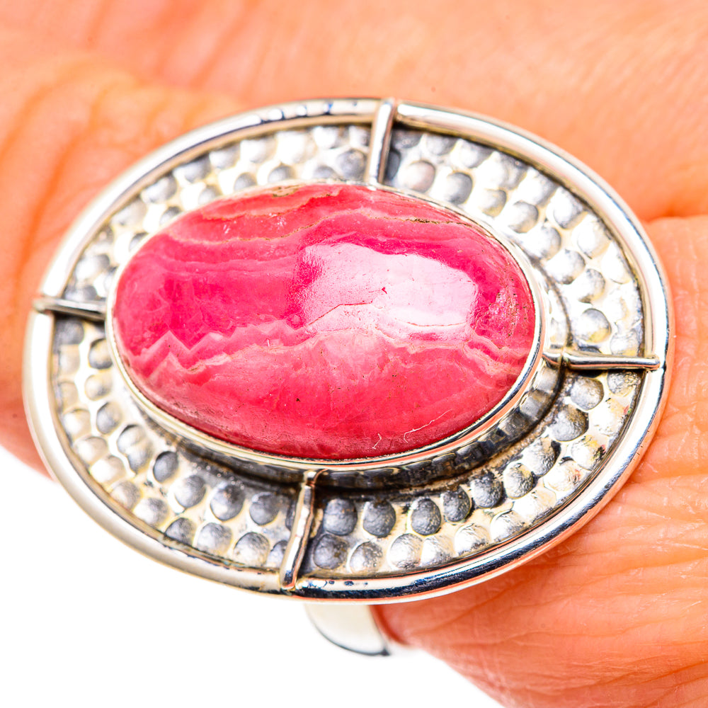 Rhodochrosite Rings handcrafted by Anasilvercos - RING98876