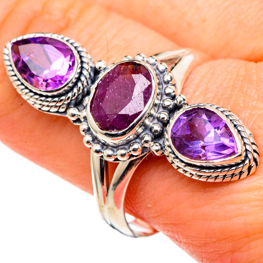 Ruby Rings handcrafted by Anasilvercos - RING98885