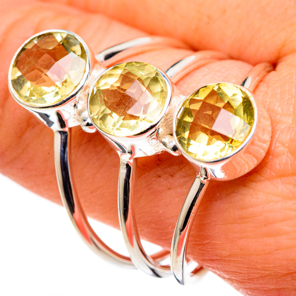 Citrine Rings handcrafted by Anasilvercos - RING98886