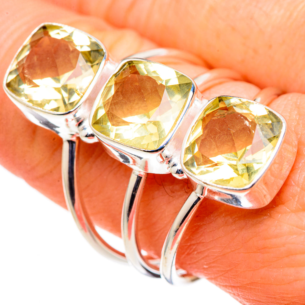 Citrine Rings handcrafted by Anasilvercos - RING98887