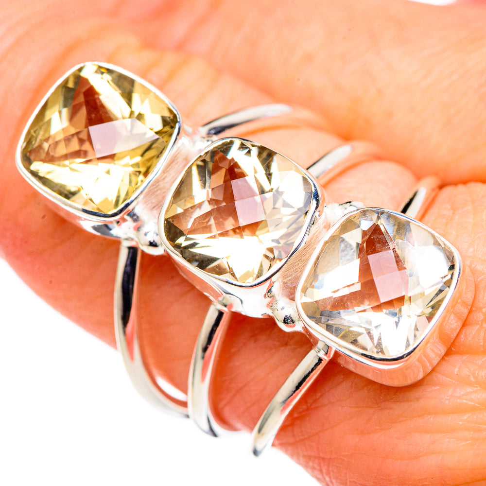 Citrine Rings handcrafted by Anasilvercos - RING98907