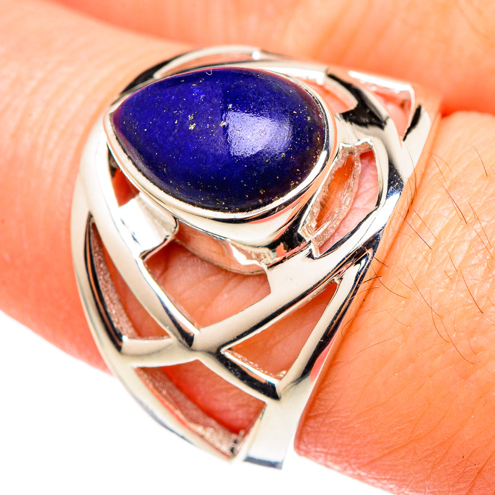 Lapis Lazuli Rings handcrafted by Anasilvercos - RING98910