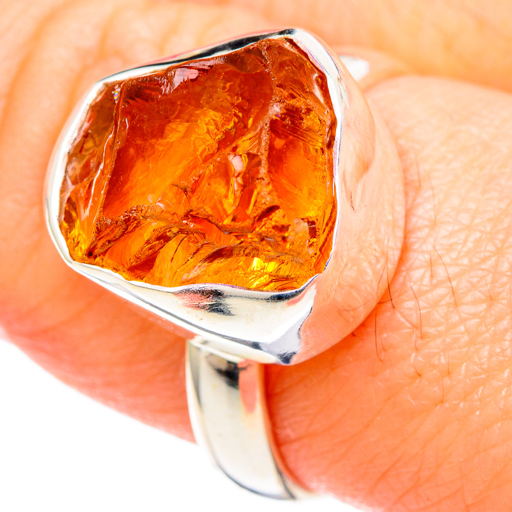 Citrine Rings handcrafted by Anasilvercos - RING98920