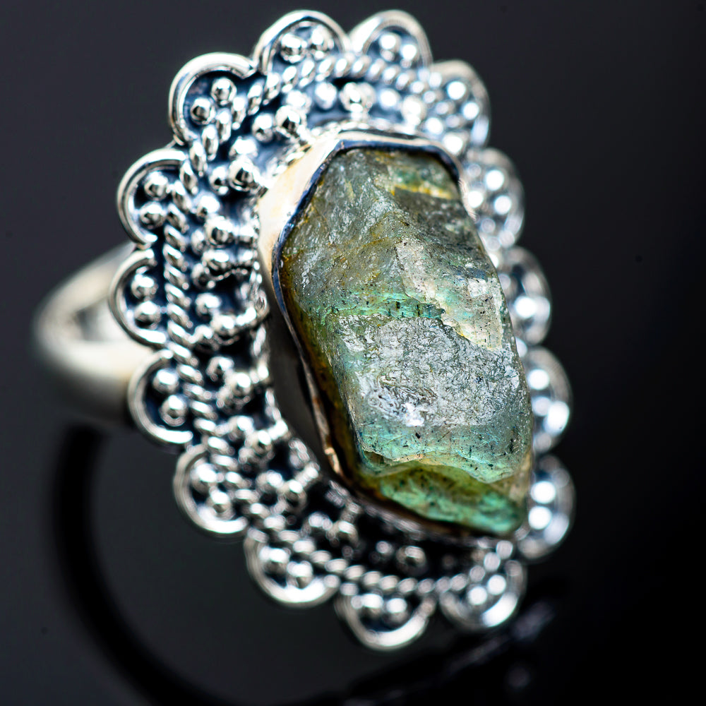Labradorite Rings handcrafted by Anasilvercos - RING989309