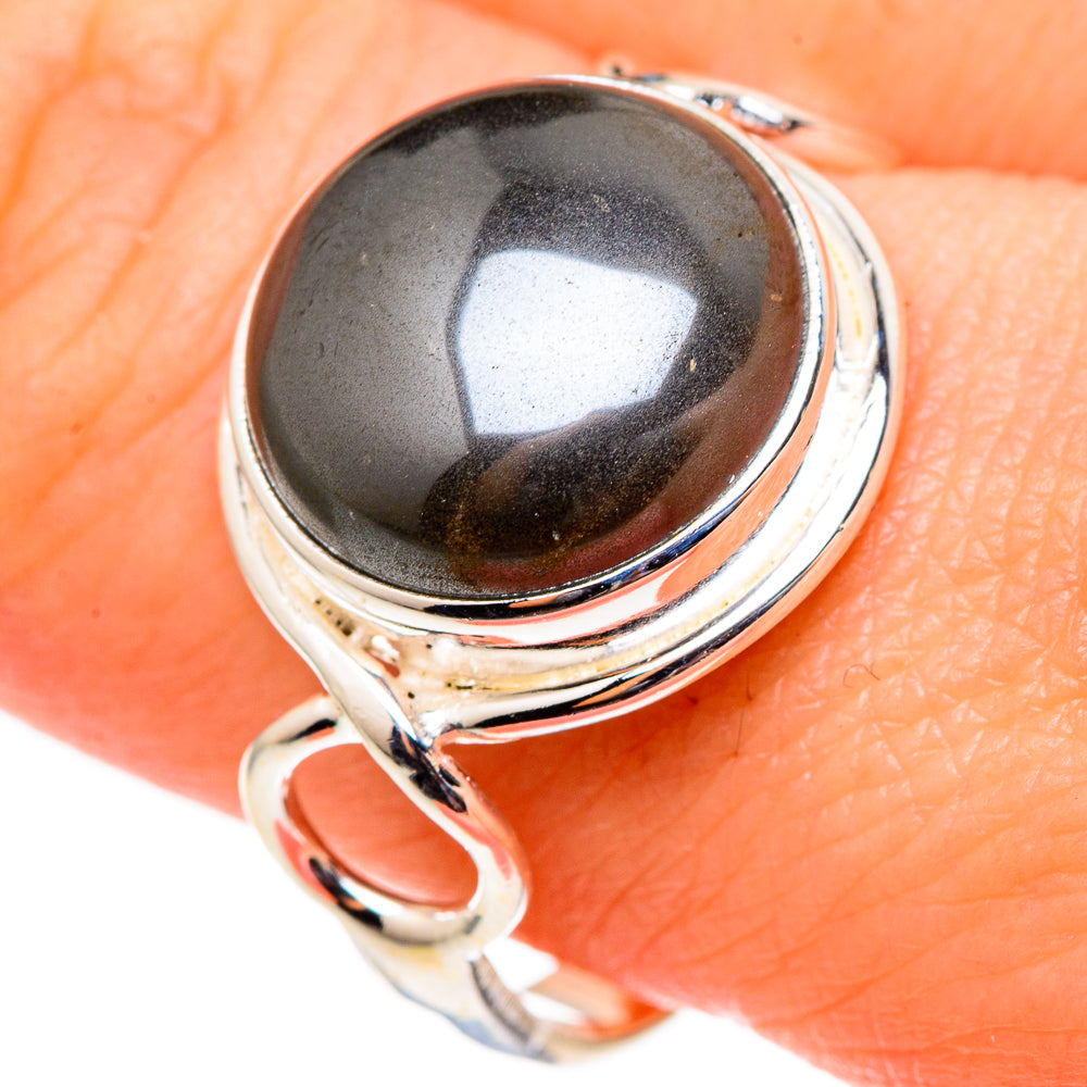 Hematite Rings handcrafted by Anasilvercos - RING98949