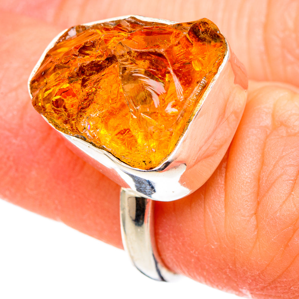 Citrine Rings handcrafted by Anasilvercos - RING98961