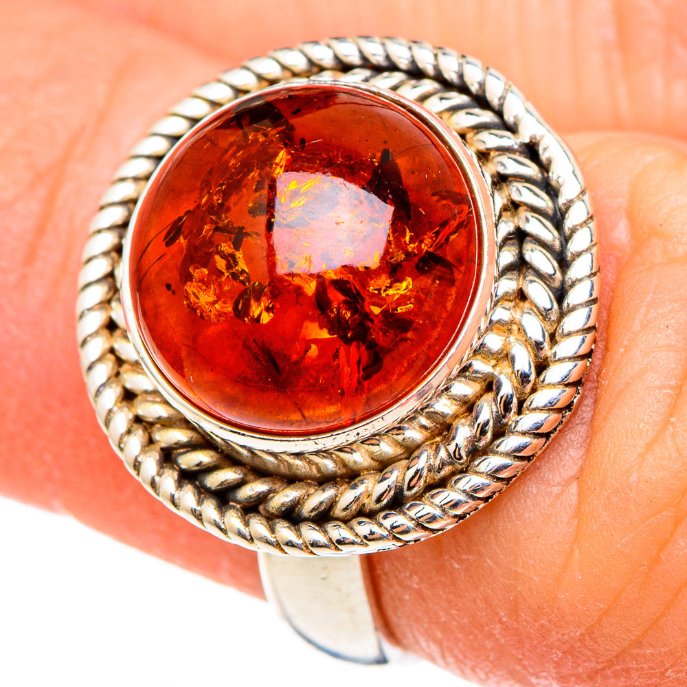 Baltic Amber Rings handcrafted by Anasilvercos - RING98962