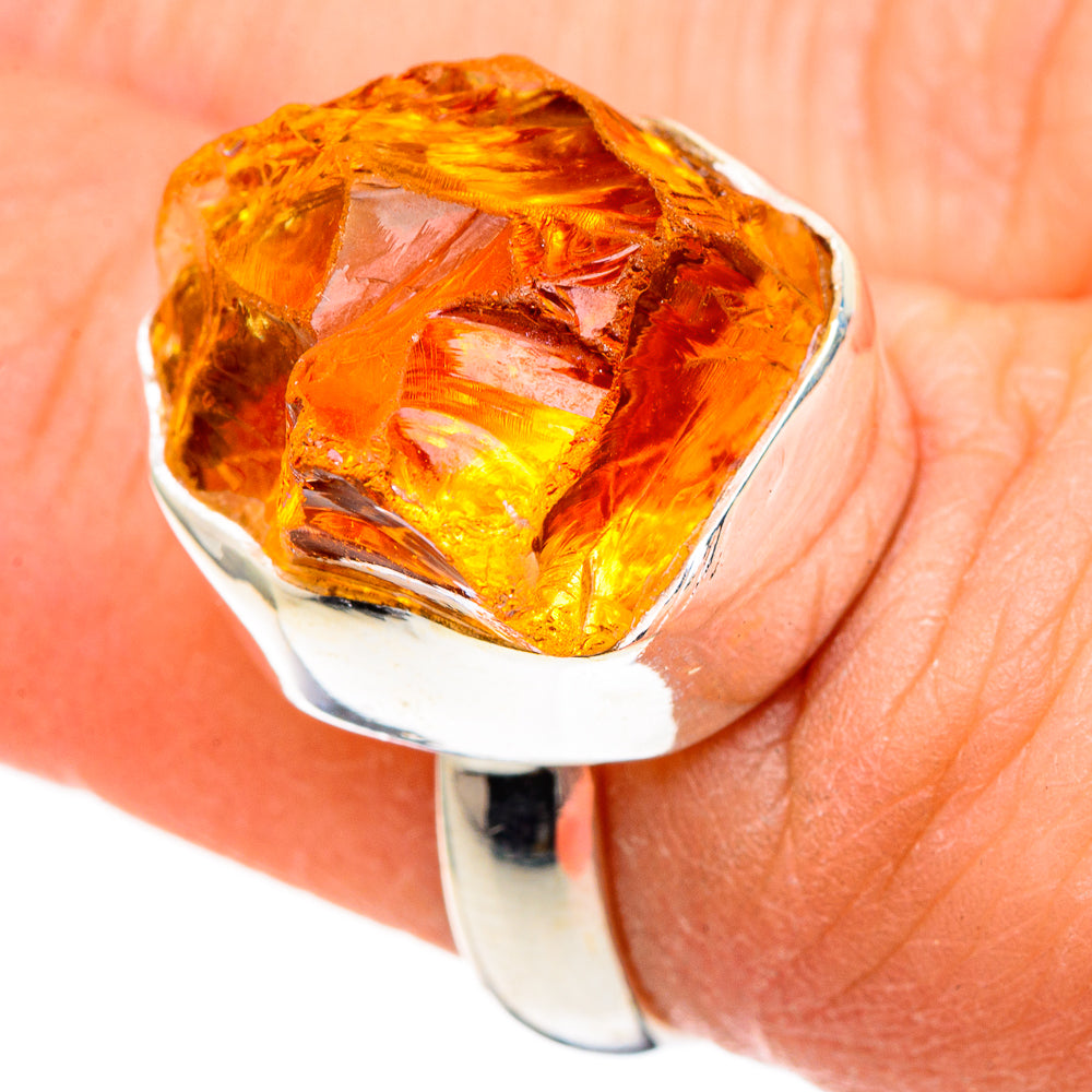 Citrine Rings handcrafted by Anasilvercos - RING98998