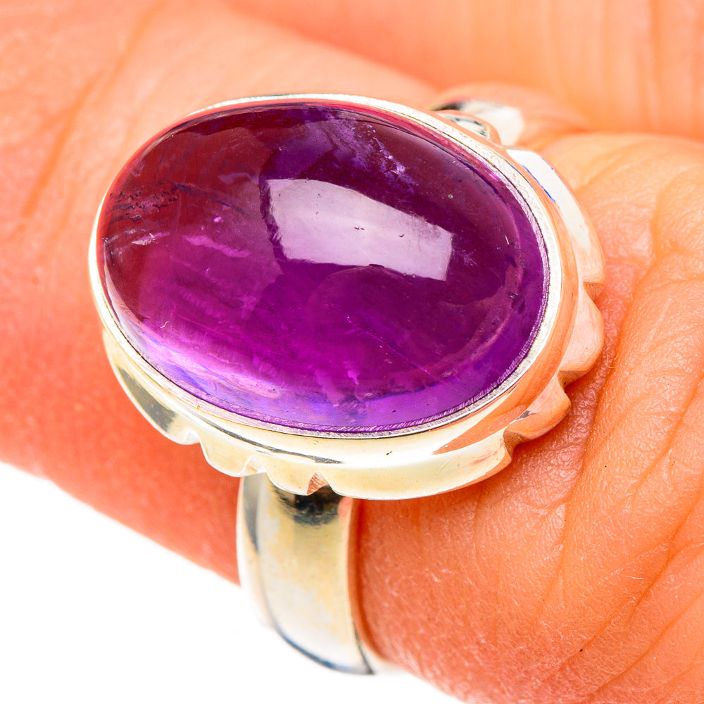 Amethyst Rings handcrafted by Anasilvercos - RING99013