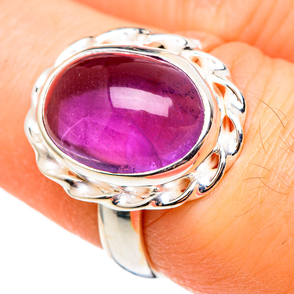 Amethyst Rings handcrafted by Anasilvercos - RING99015